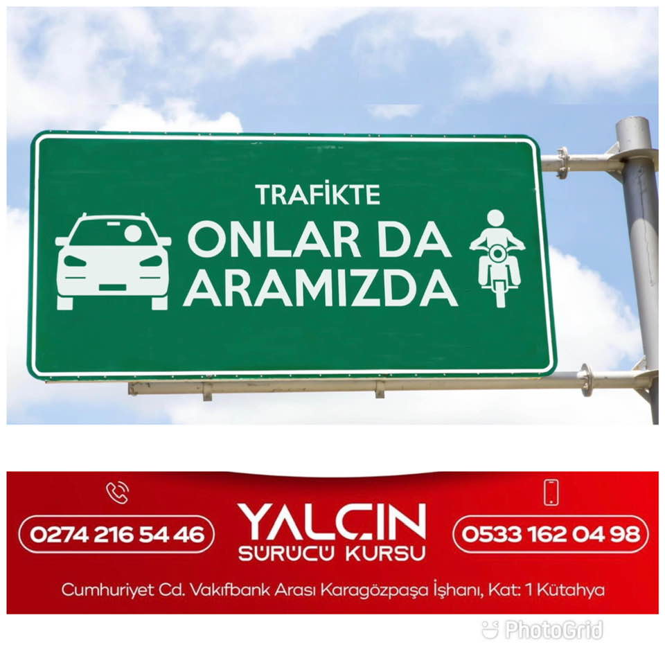 TRAFİKTE ONLARA DA YOL VERELİM